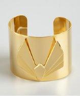 A.v. Max Gold Metal V Cuff