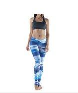 W.i.t.h.-wear It To Heart With Women's Long Leggings Clouds