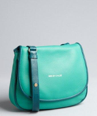 See By Chloe Mint Leather Small Crossbody Bag