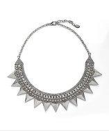 Noir Pia Tribal Bib Necklace