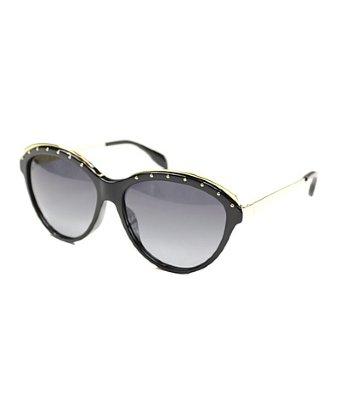 Alexander Mcqueen Alexander Mcqueen Am 4241/s Anw Metal And Plastic Cat Eye Sunglasses