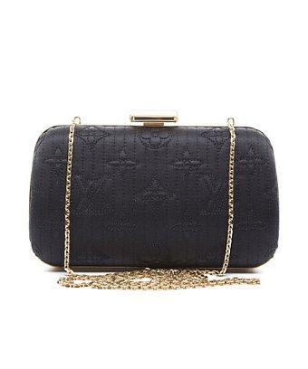Louis Vuitton Pre-owned Louis Vuitton Black Motard Minaudiere Clutch Bag