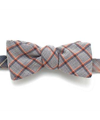 General Knot & Co. Pendleton Shadow Plaid & Check Reversible Classic Bow Tie