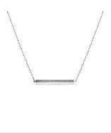 Belcho Cylinder Bar Necklace