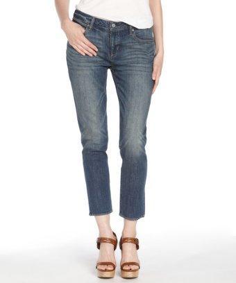 Paper Denim & Cloth 1994 - 2 Year Medium Blue '718' Skinny Slouch Cropped Jeans