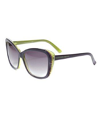 Alexander Mcqueen Alexander Mcqueen Am 4178/s Em0 Cat Eye Plastic Sunglasses
