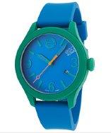 Esq By Movado Esq One Blue Silicone And Dial Short Strap