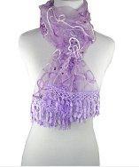 Pr By Pr Cashmere Boho Faded Bands Scarf