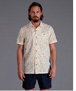 Lightningbolt Small Flowers Aloha Shirt