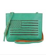 Most Wanted Usa Miss Independence Crossbody In Turquoise