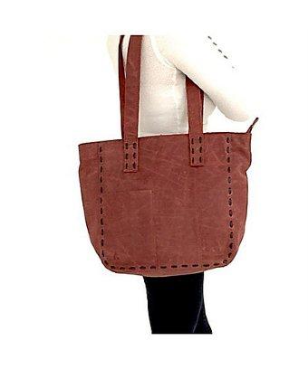 Annette Ferber - Journey Collection The London Tote- Distressed Leather  With Detailed Hand Stitching - Authenticity Combined With Functionality...