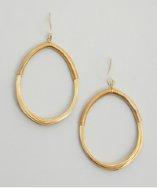 Soixante Neuf Gold Coil Hoop Earrings