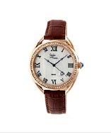 Sophie And Freda Austin Mother-of-pearl Leather-band Watch