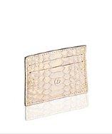 Nada Sawaya Python Credit Card Holder - Lavender