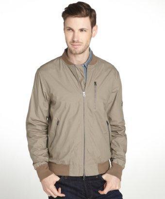Paper Denim & Cloth Clay 'reeve' Cotton Bomber Jacket