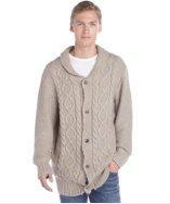 3rd & Army Tan Chunky Cable Knit 'motti' Cardigan