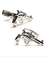 Ravi Ratan Sterling Revolver Cufflinks
