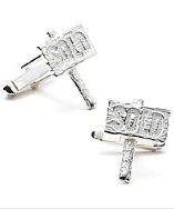 Ravi Ratan Sterling Silver Realtor Cufflinks