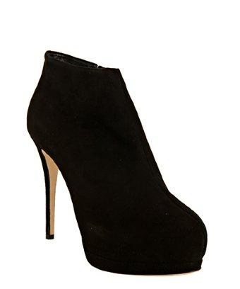 Giuseppe Zanotti Black Suede Ankle Booties