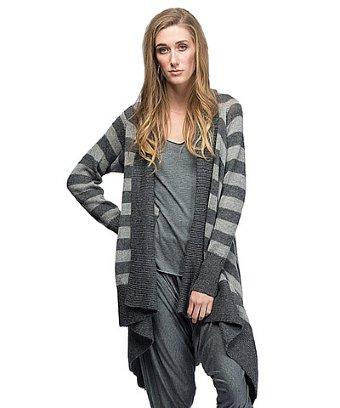 Anita Arz Berry-grey - Alpaca Cardigan