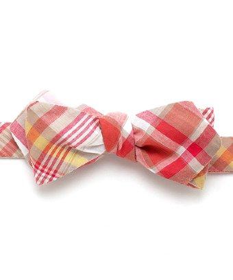 General Knot & Co. Picnic Plaid Diamond Point Bow