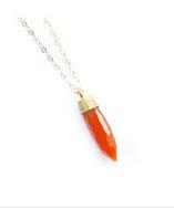 Jonesy Wood Designs Carnelian Mallory Necklace