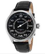 Ben Minkoff Arrow Black Genuine Leather And Dial