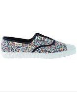 Victoria Ladies Canvas Vegan Casual Sneaker, Made In Spain By Victoria, Inglesa Elastico Liberty