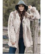 Donna Salyers' Fabulous-furs Shawl Collar Jacket