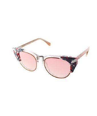 Fendi Fendi Ff 0074 Rci Cat Eye Plastic Sunglasses