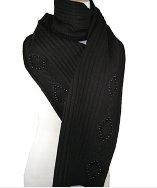 Pr By Pr Cashmere Diamond Pearl Scarf