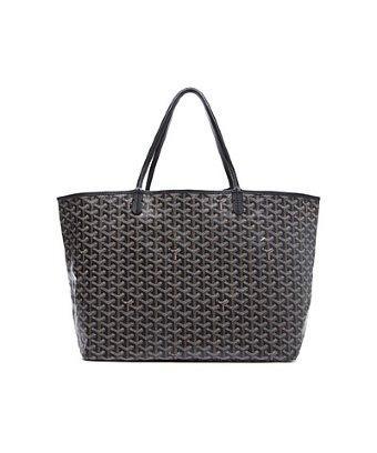 Goyard Pre-owned Goyard Monogram Linen Saint Louis Gm Tote Bag