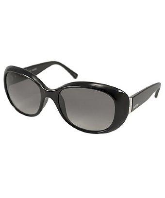Valentino Black Rectangular Plastic V620sr Sunglasses