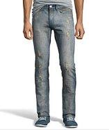 Lee Cooper Zane Super Slim Denim In Rocky Road