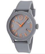 Esq By Movado Esq One Grey Silicone And Dial