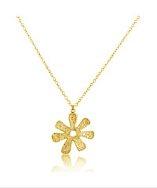 Belcho Ocean Flower Pendant Necklace