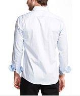 T.r. Premium Solid Long Sleeve Button Down Shirt