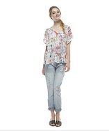 Tangerine Nyc Alexa Blouse