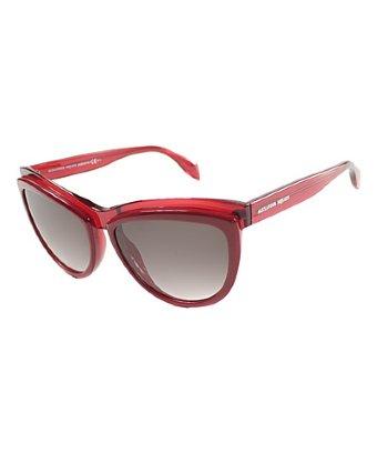 Alexander Mcqueen Alexander Mcqueen Am 4247 8jl Cat Eye Plastic Sunglasses