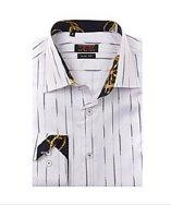 T.r. Premium White Long Sleeve Button Down Dress Shirt