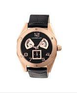 Morphic M42 Leather-band Watch