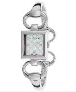 Gucci Women's Tornabuoni Diamond Stainless Steel Mop Dial