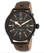 Ben Minkoff Ranger Olive Green Genuine Leather Dark Grey Dial
