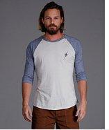 Lightningbolt Rec Denim Quality Baseball Tee