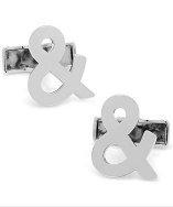 Ravi Ratan Sterling Ampersand Cufflinks