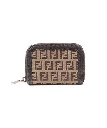 Fendi Guaranteed Authentic Pre-owned Fendi Card Holder Zucchino Wallet