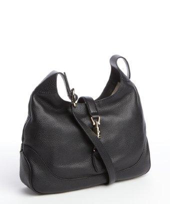Gucci Black Leather Shoulder Bag