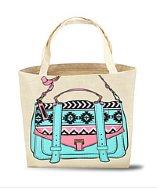 My Other Bag Emma Classic Tote -tribal