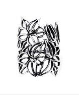 Aeravida See Through Wild Flower .925 Sterling Silver Ring