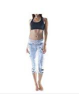 W.i.t.h.-wear It To Heart With Women's Capris Tribal Cheetah